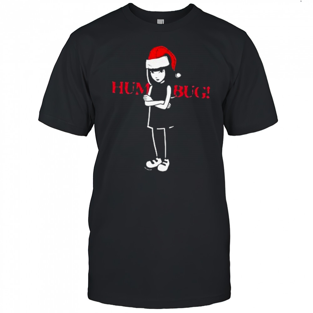 Emily The Strange Strangerous Humbug Christmas T-shirt