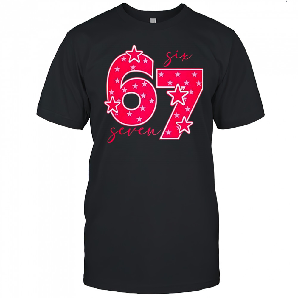Evnne Park Hanbin six seven number meme shirt