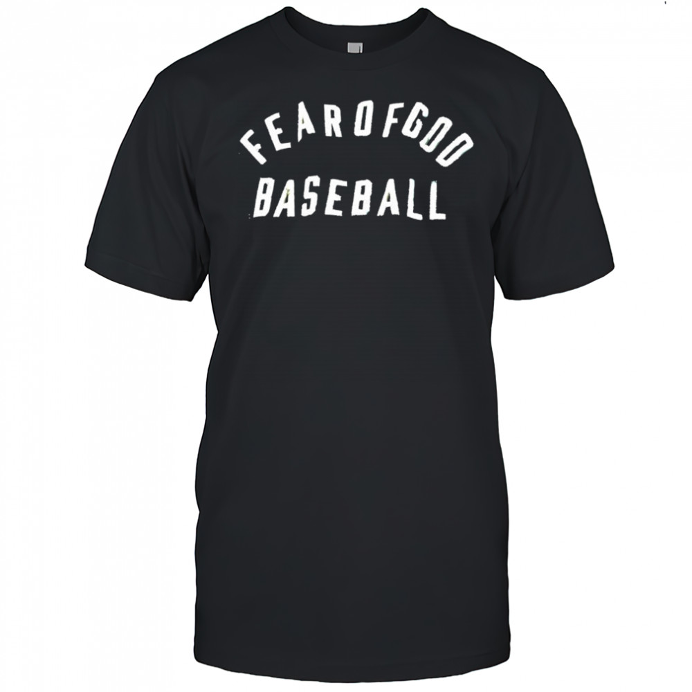 Fearofgod baseball shirt
