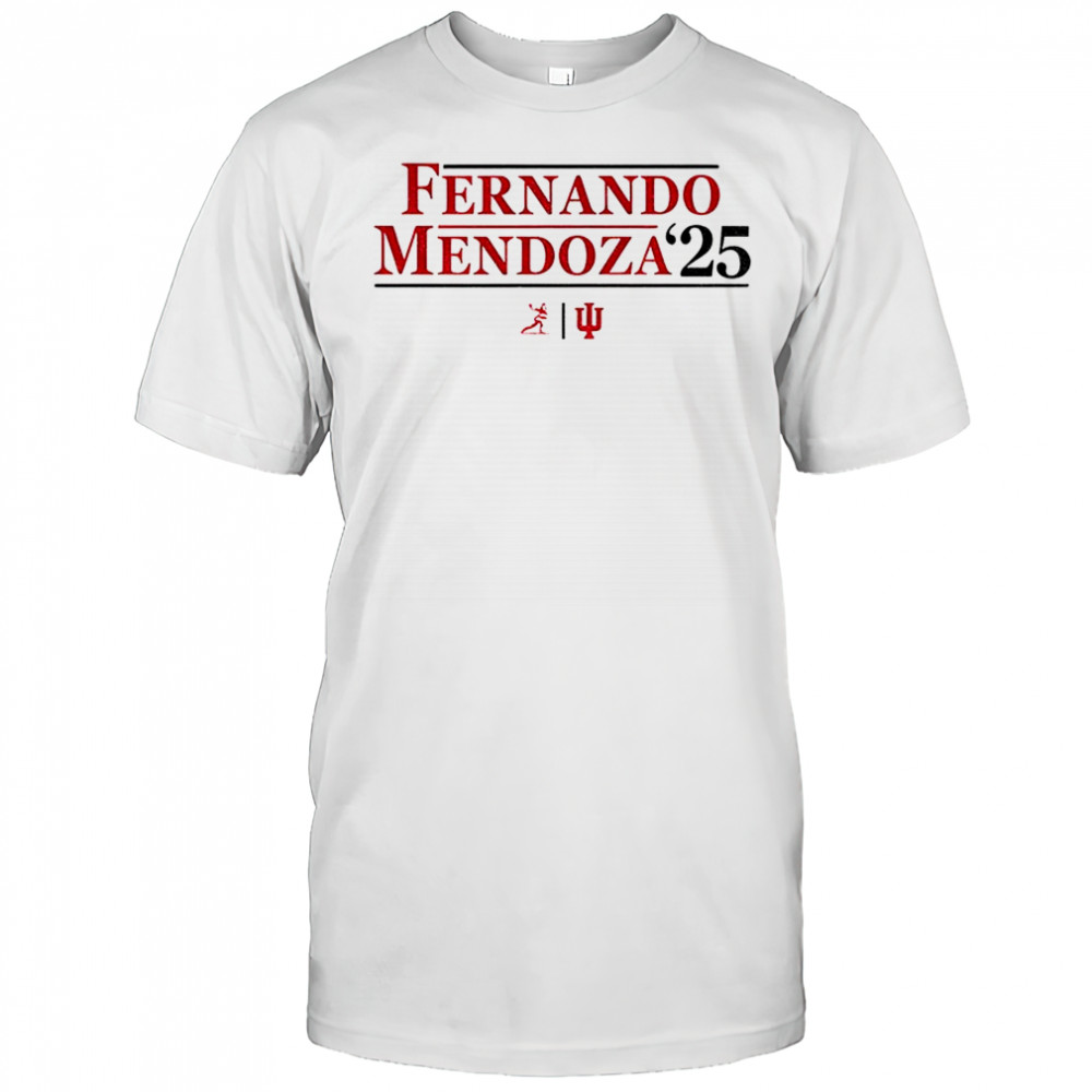 Fernando Mendoza 2025 Heisman Indiana football shirt