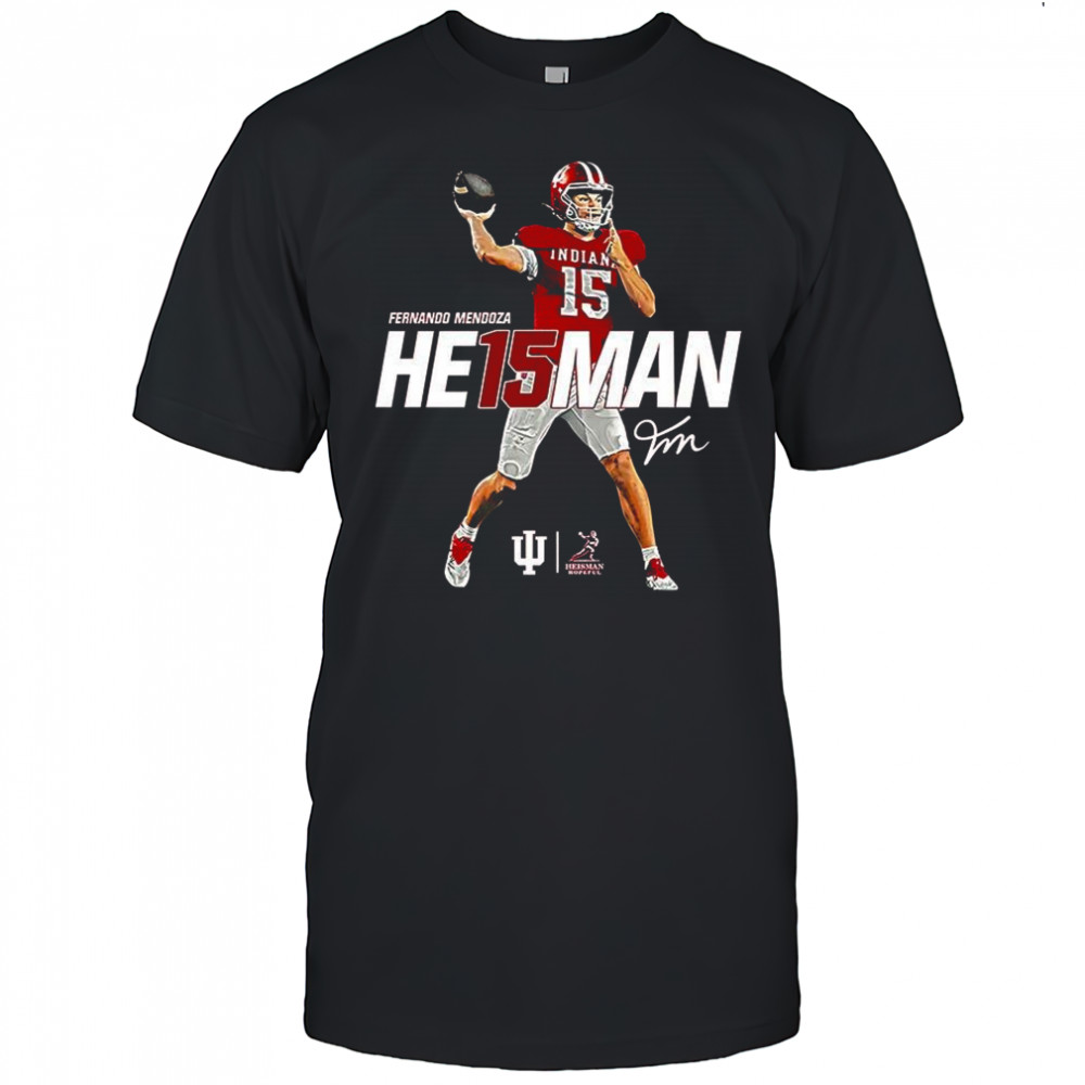 Fernando Mendoza HE15MAN Indiana Hoosiers football shirt