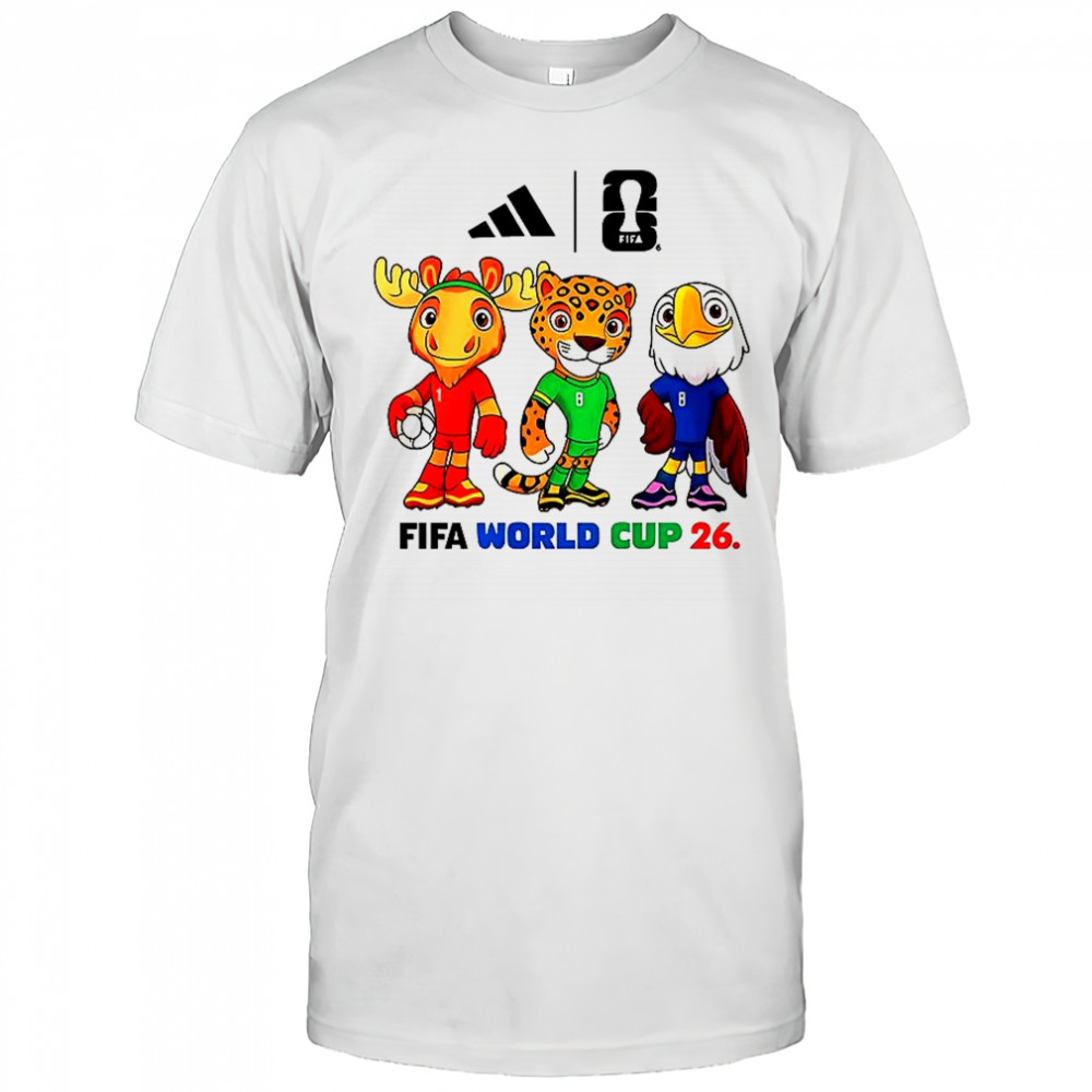 Fifa world cup 26 mascot shirt