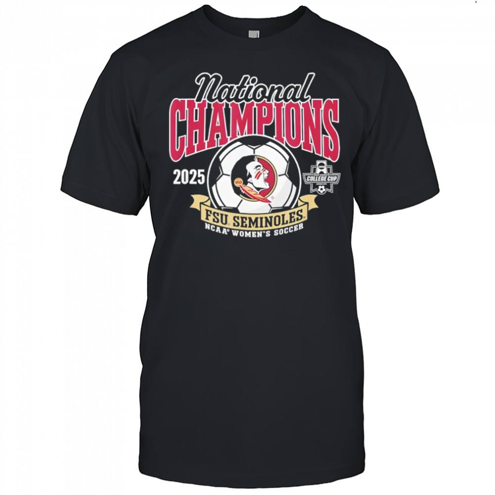 Florida State Seminoles National Champs 2025 Women’s Soccer shirt