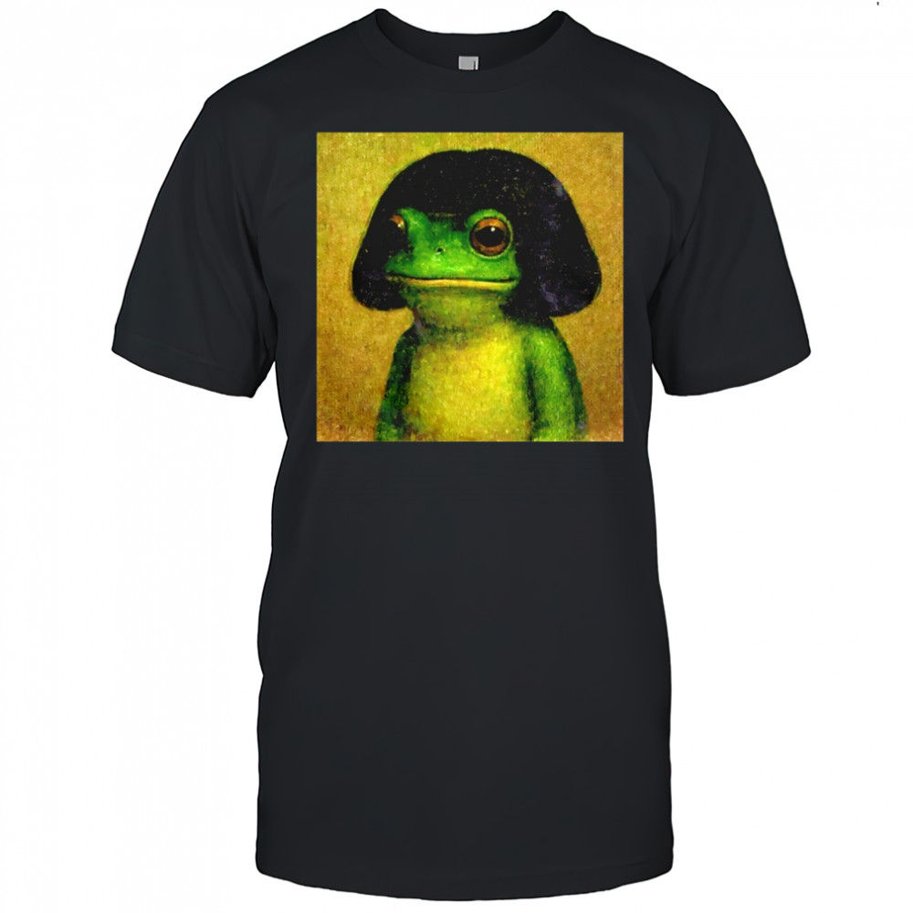Frog with Bob Haircut Meme shirt