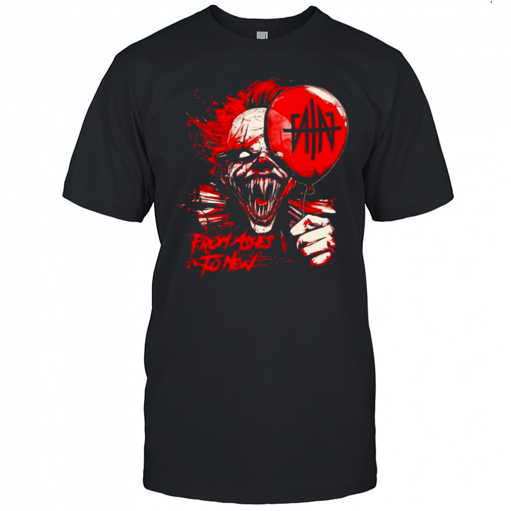From Ashes To New Pennywise Balloon T-shirt