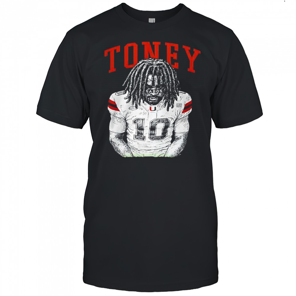 Gabos Malachi Toney Miami Hurricanes shirt