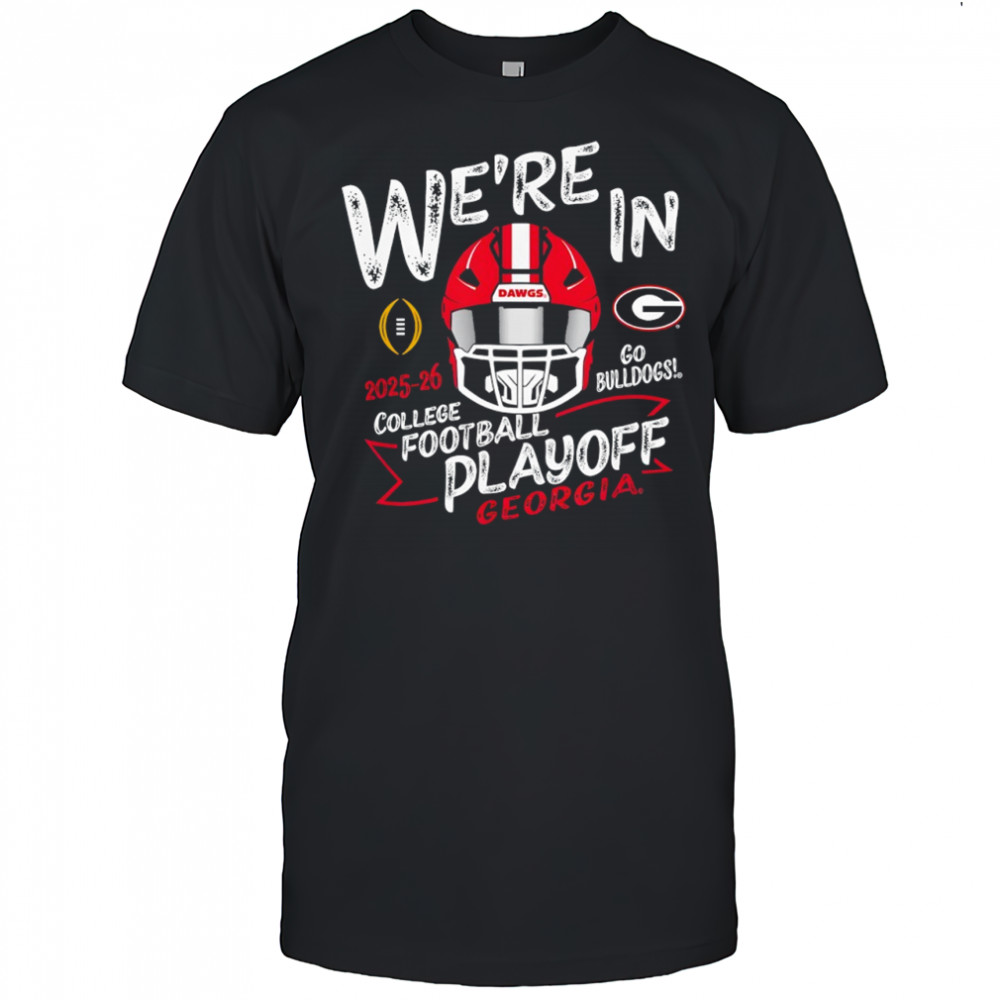 Georgia Bulldogs CFP College Football Playoff 2025-26 Shirt