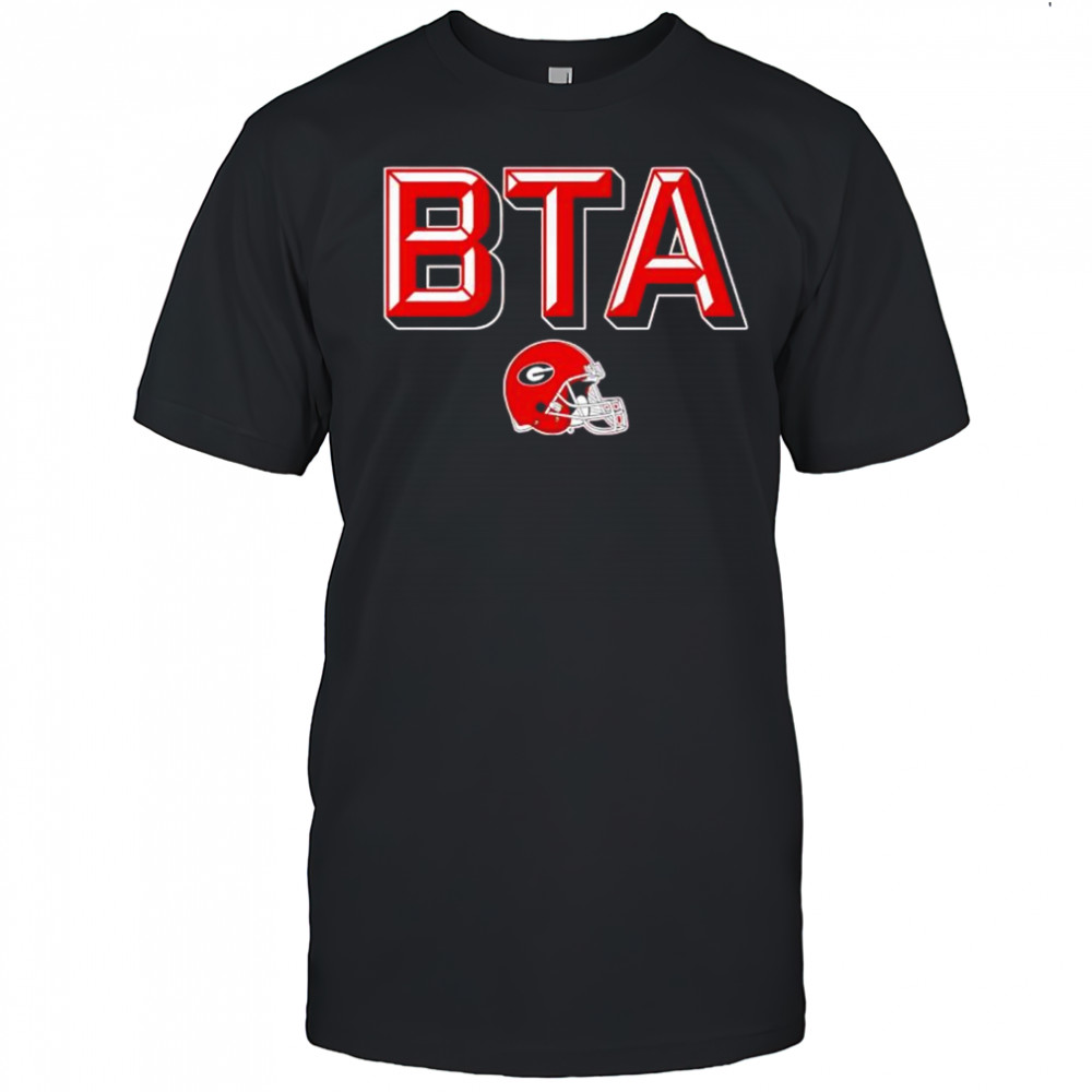 Georgia Football helmet logo BTA shirt