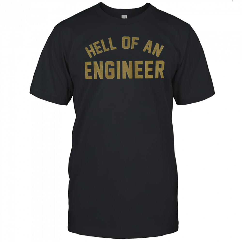 Georgia Tech Hell of an Engineer Ramblin’ Wreck shirt