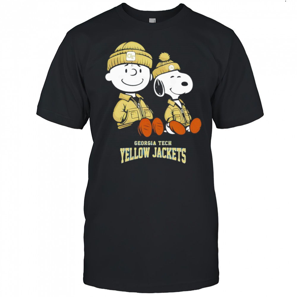 Georgia Tech Yellow Jackets x Snoopy and Charlie Brown shirt