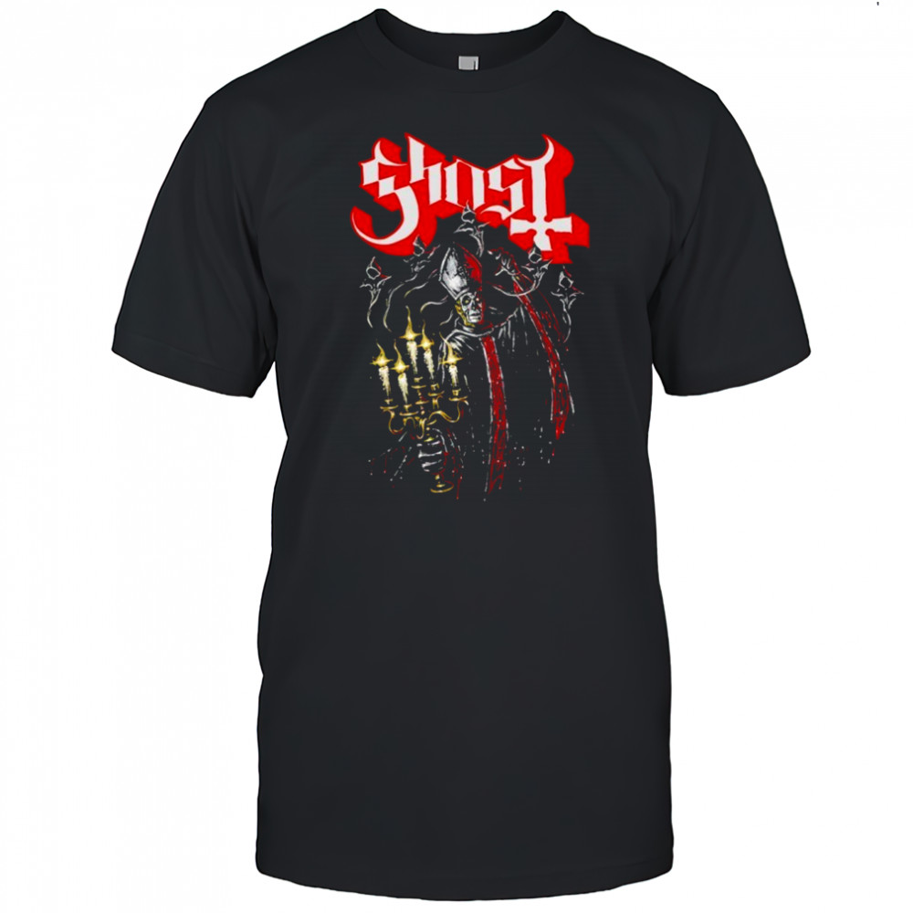 Ghost Haunted Candelabra Shirt
