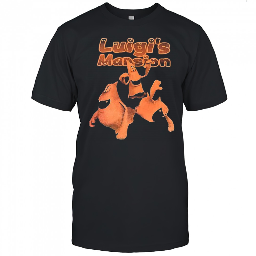 Ghosts Luigi’s Mansion shirt