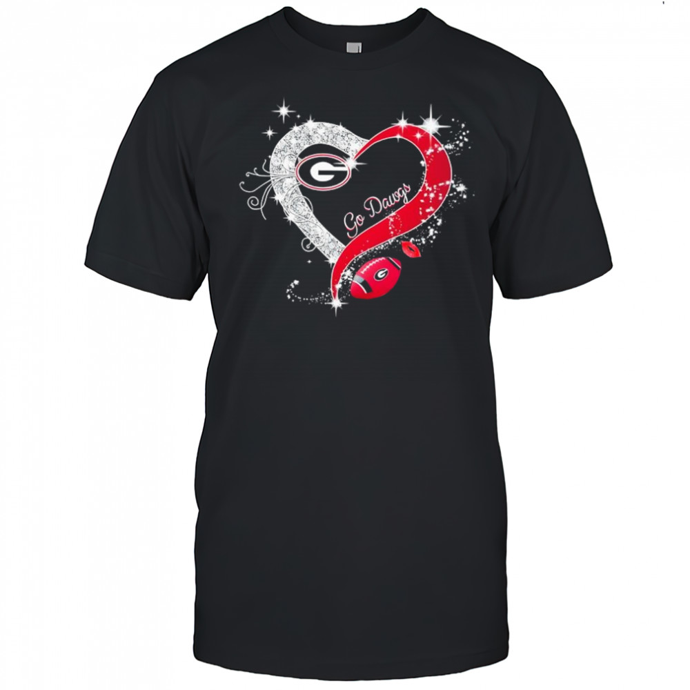 Go Dawgs Georgia Bulldogs football fan shirt