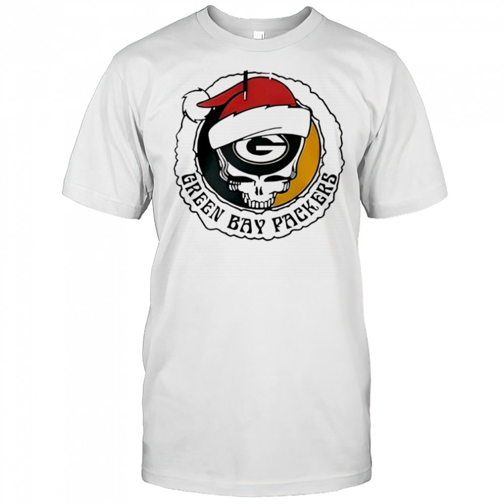 Green Bay Packers 60th Anniversary Of Grateful Dead Christmas Game Day Logo Shirt