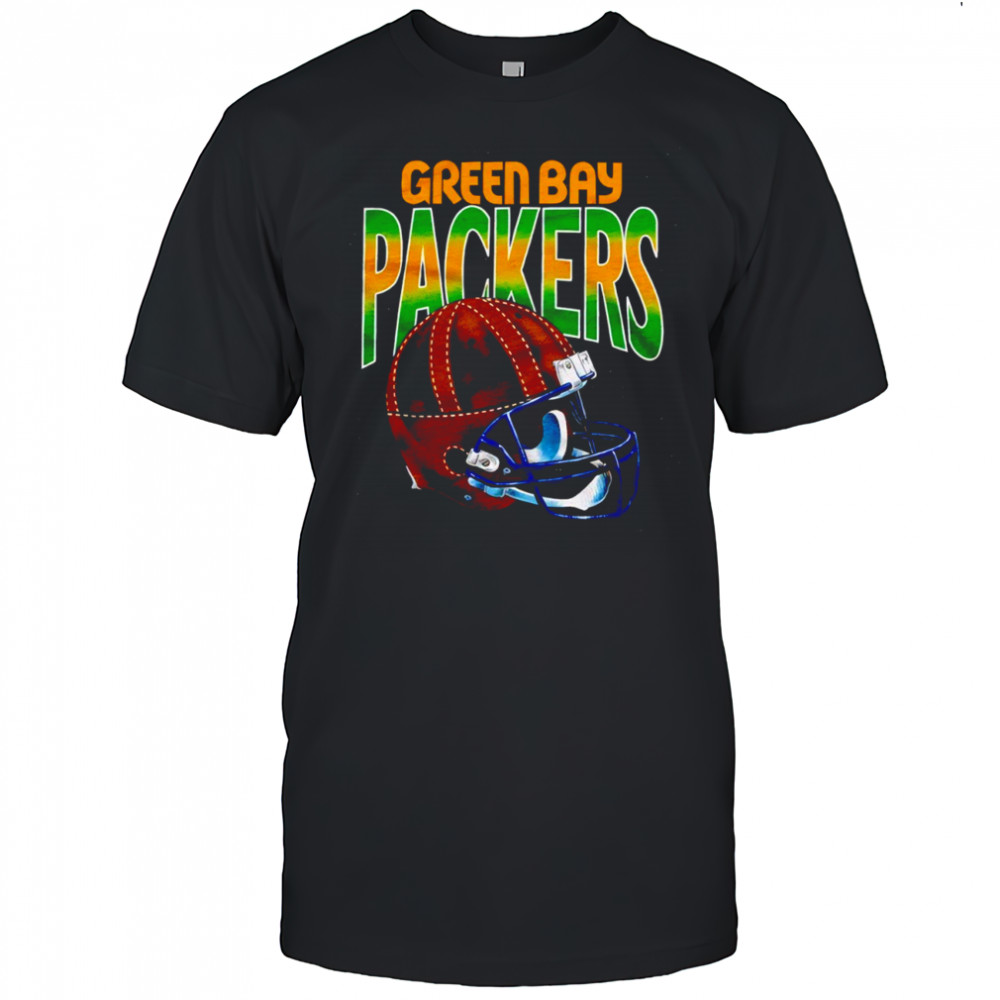 Green Bay Packers Gradient Alt Helmet Shirt