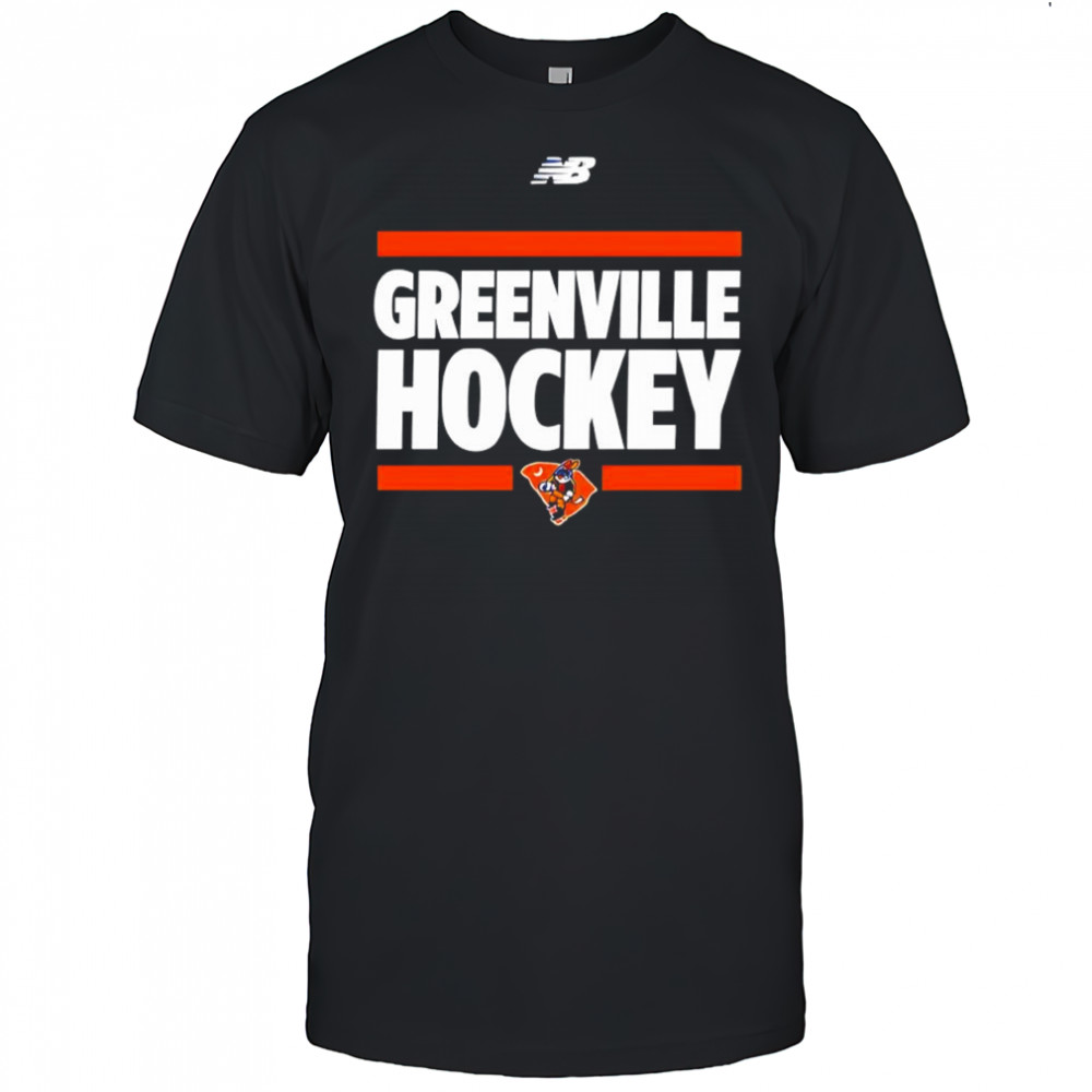 Greenville Hockey logo shirt