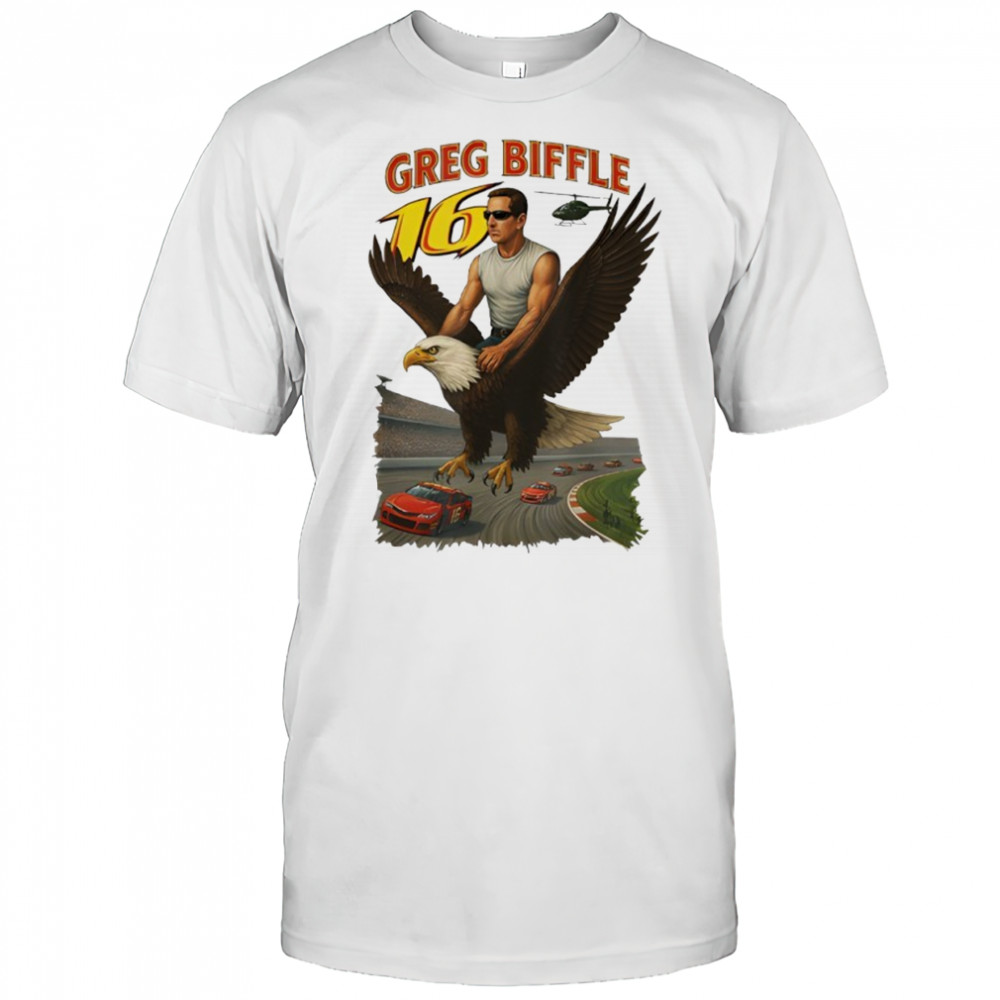 Greg Biffle Memorial Tribute Race Car Champion shirt