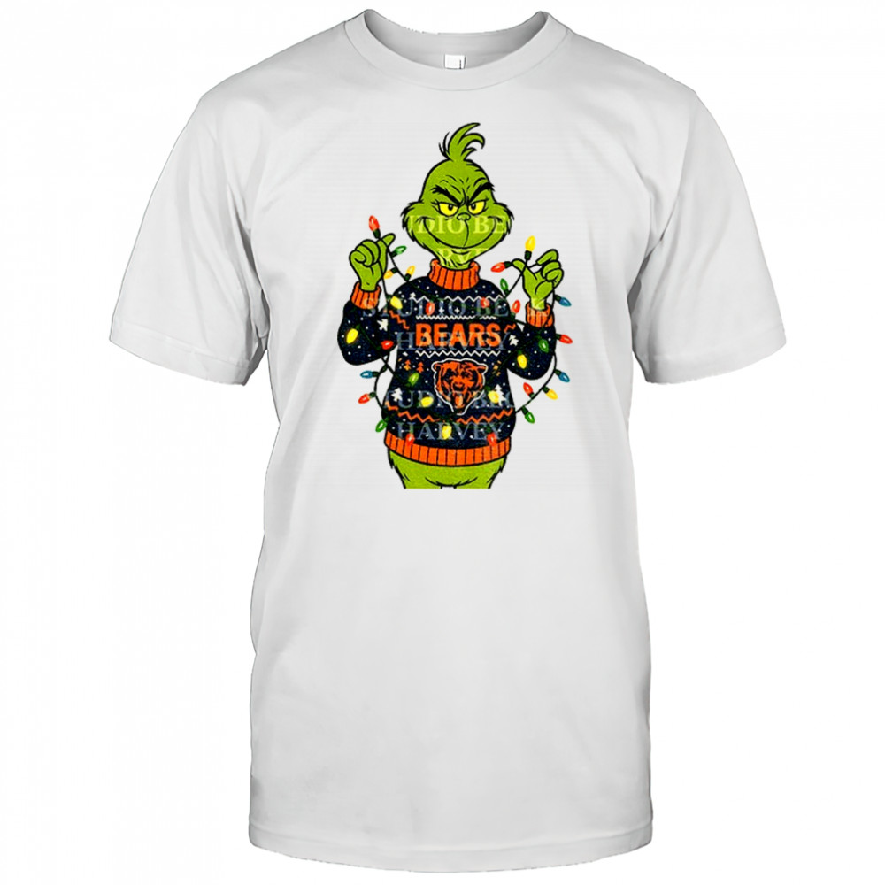Grinch Chicago Bears Grinchmas Christmas in Chicago shirt