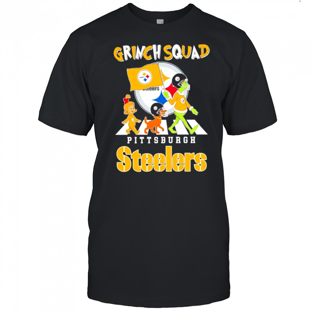 Grinch Cindy Lou And Max x Pittsburgh Steelers shirt