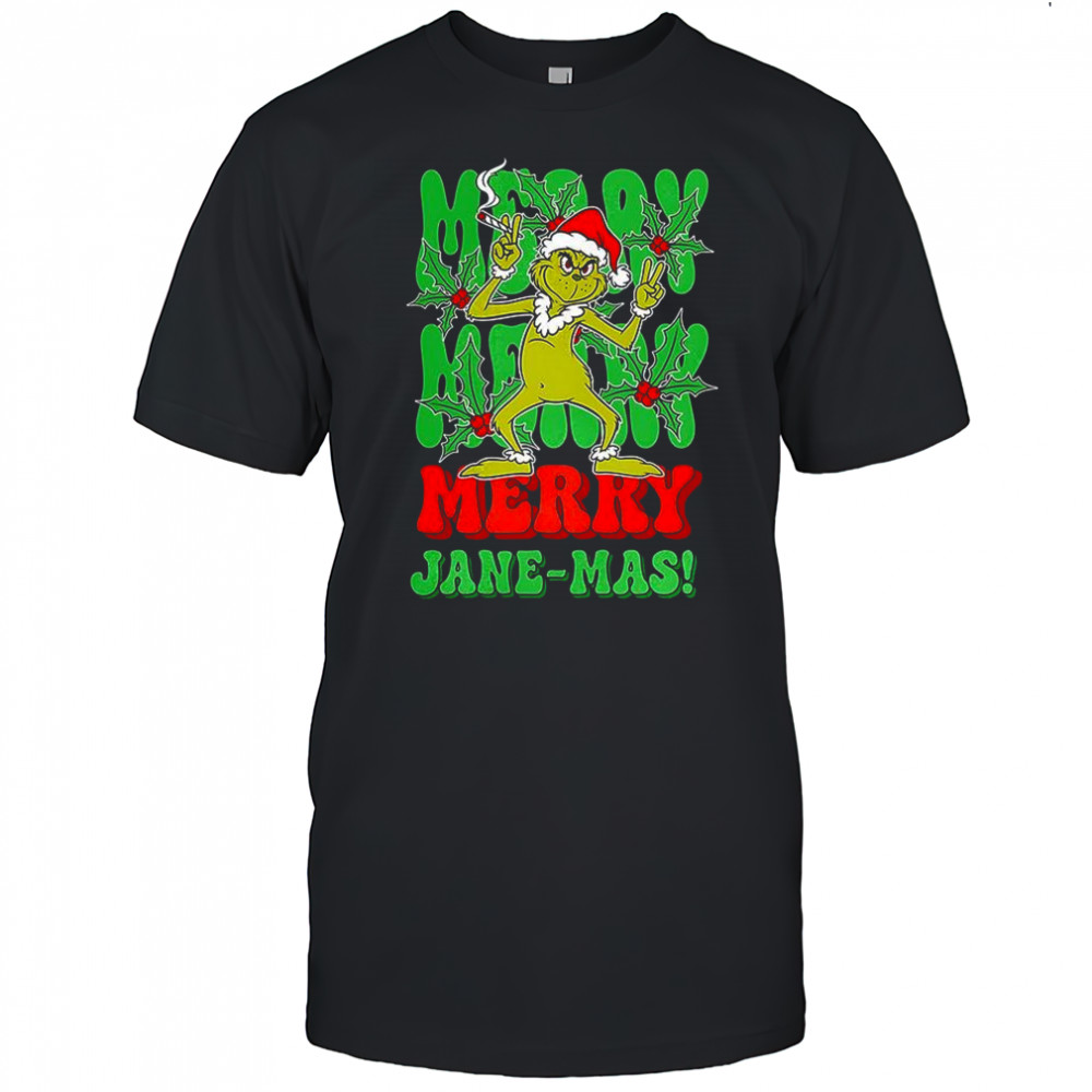 Grinch Merry Jane-mas Christmas shirt