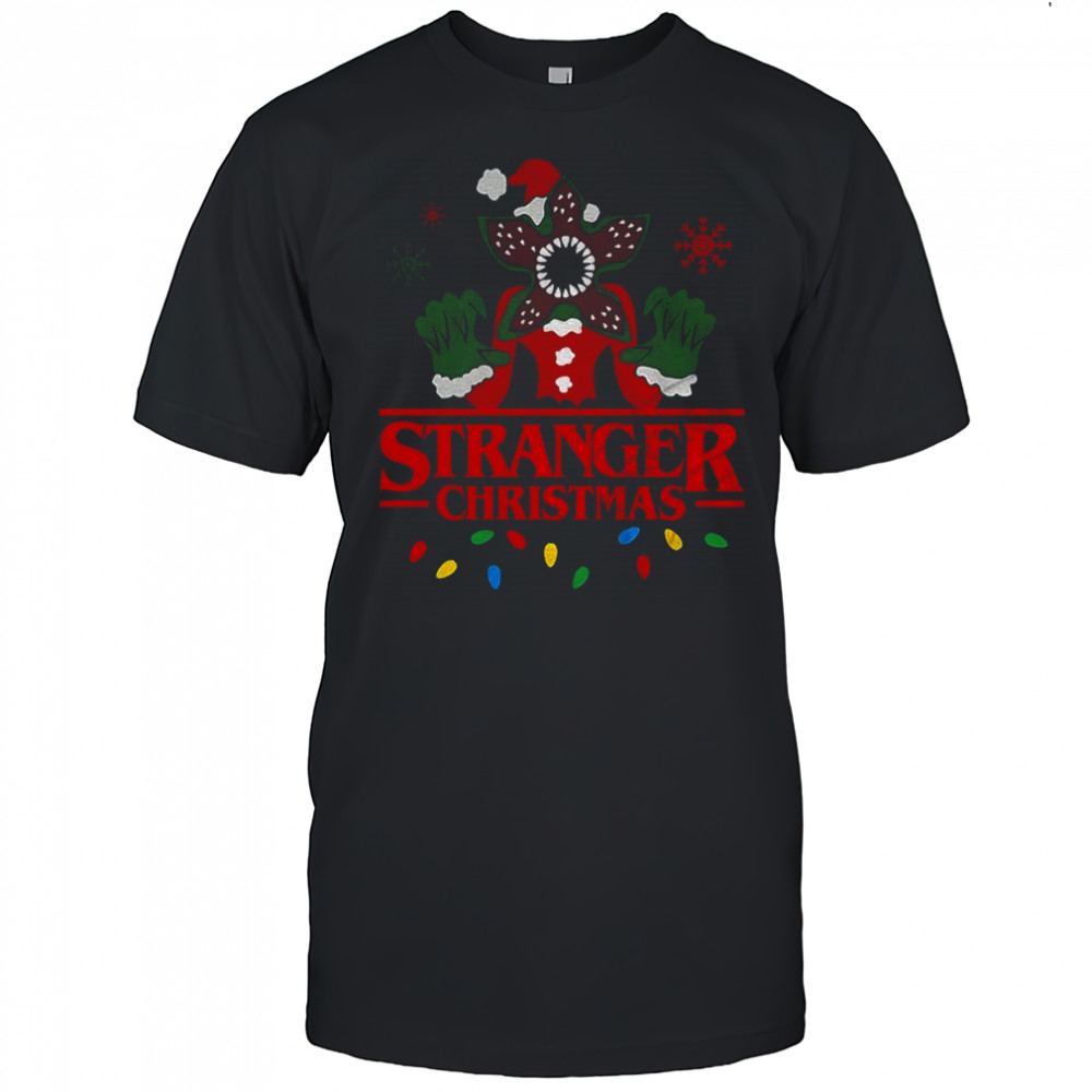Grinch x Demogorgon Santa Claus Stranger Things Christmas shirt
