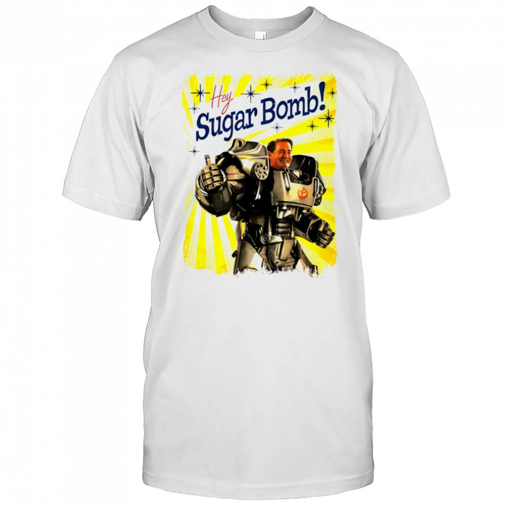 Hank MacLean Fallout hey sugar bomb shirt