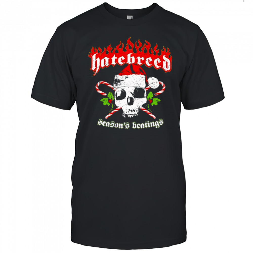 Hatebreed Seasons Beatings Christmas Shirt