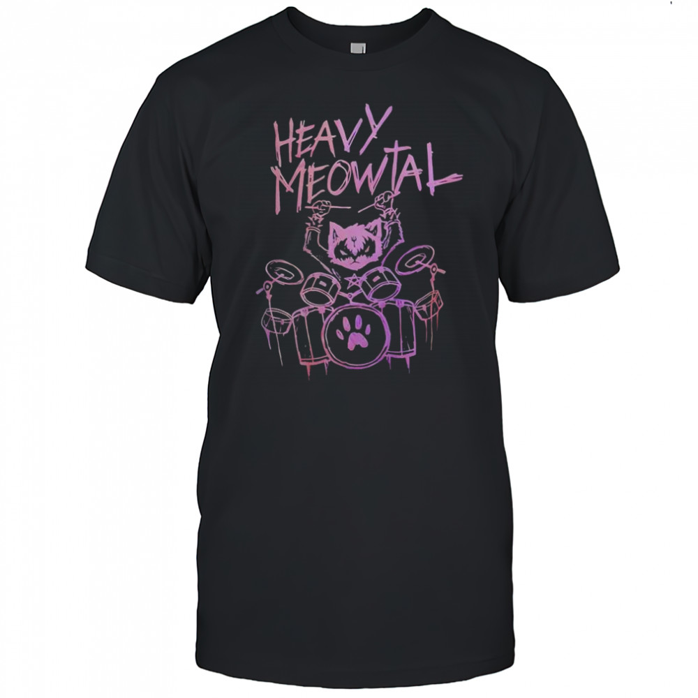 Heavy meowtal Heavy Metal shirt