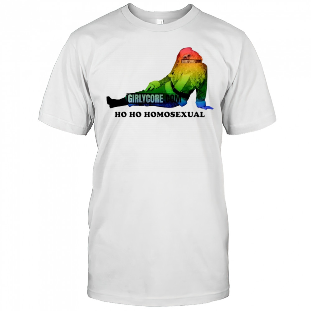 Ho Ho Homosexual Santa Gay LGBT shirt