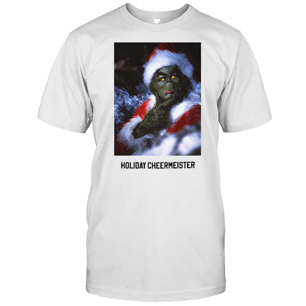 Holiday Cheermeister Funny Christmas Monster Grinch shirt