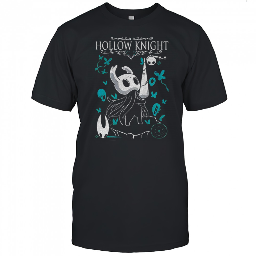 Hollow Knight gaming horror shirt