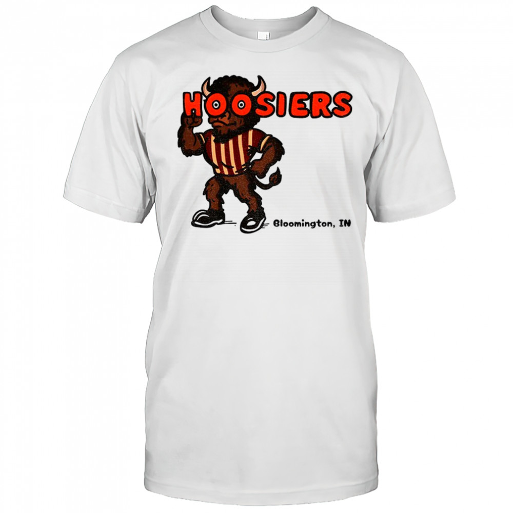 Hoosier the Bison Indiana Hoosiers Football NFL 2025 shirt