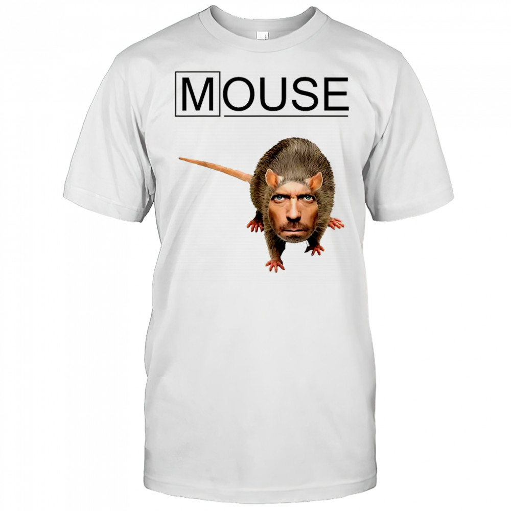 House Mouse Hugh Laurie caricature shirt