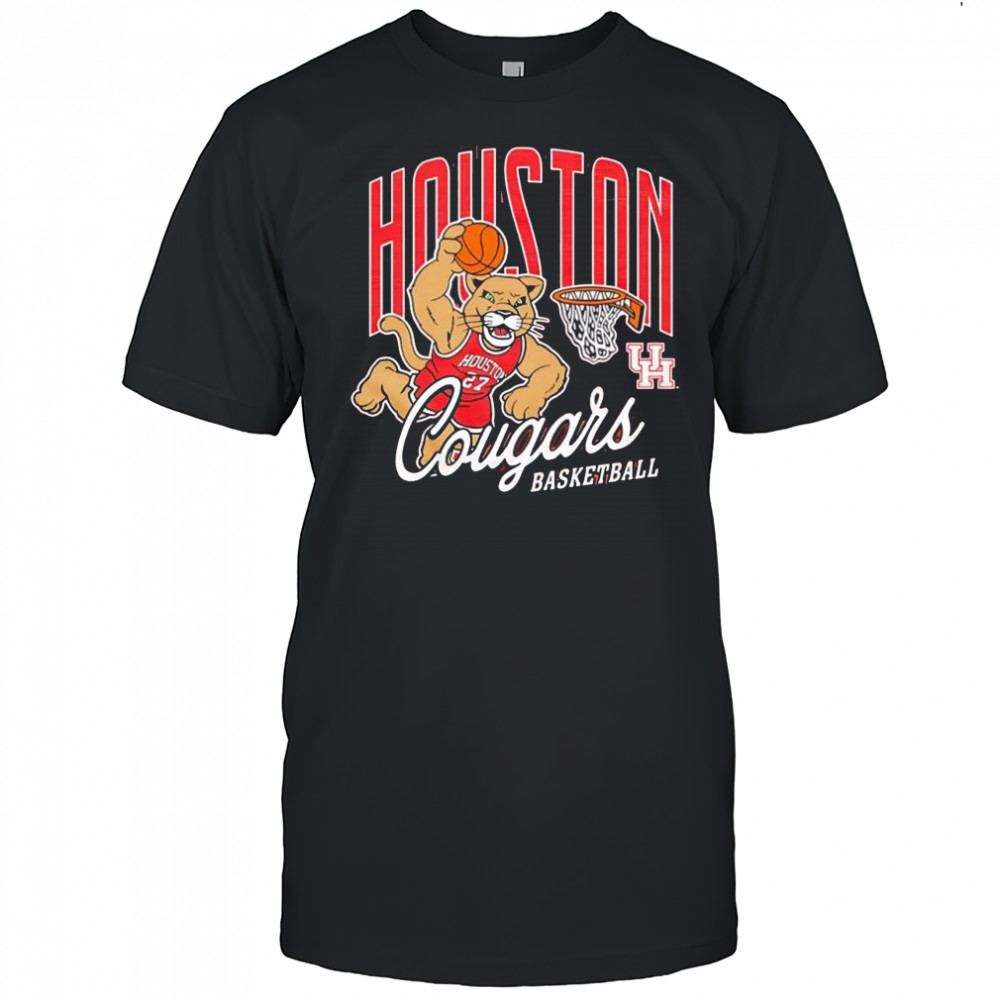 Houston Cougars Basketball mascot shirt