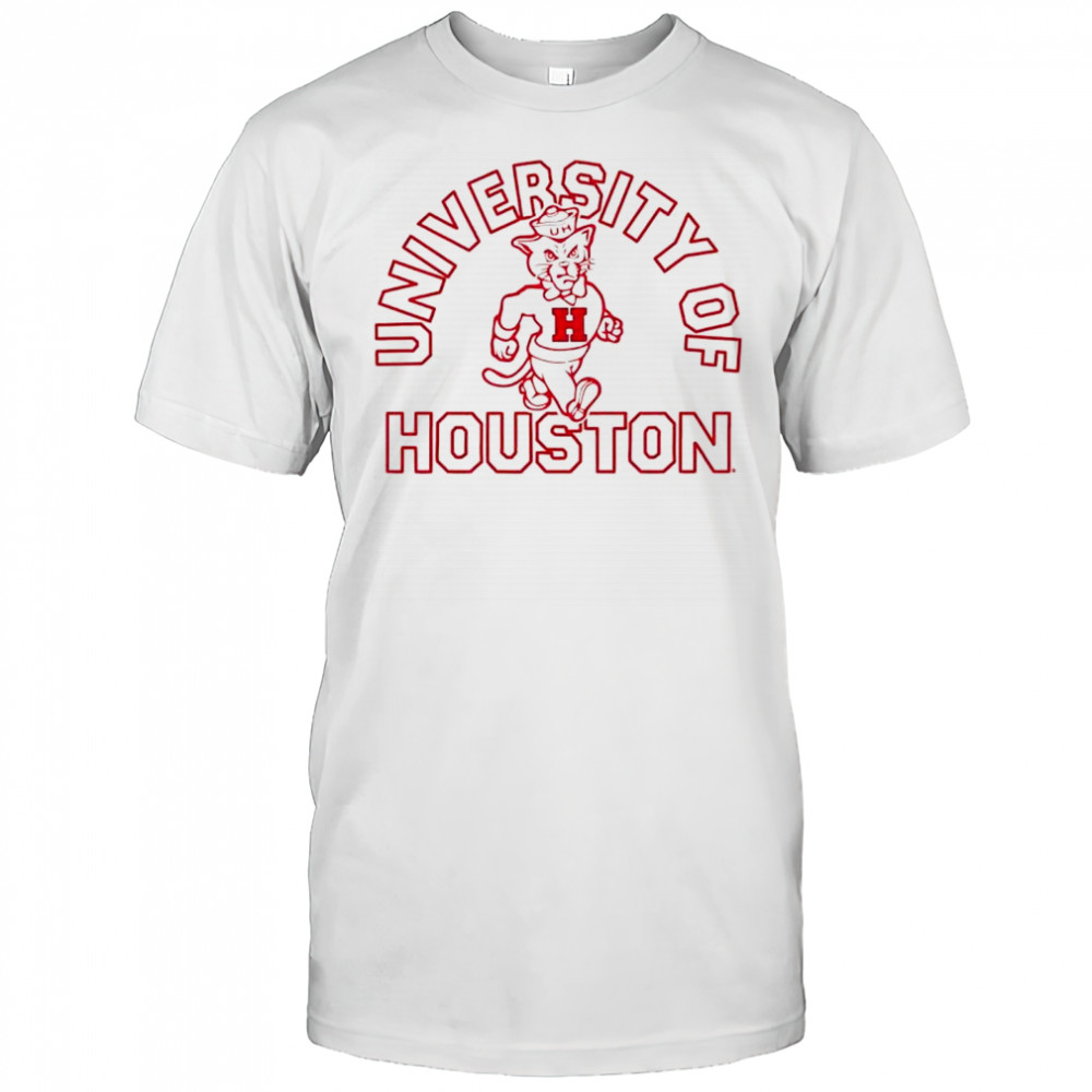 Houston Cougars football Shasta University of Houston curved shirt