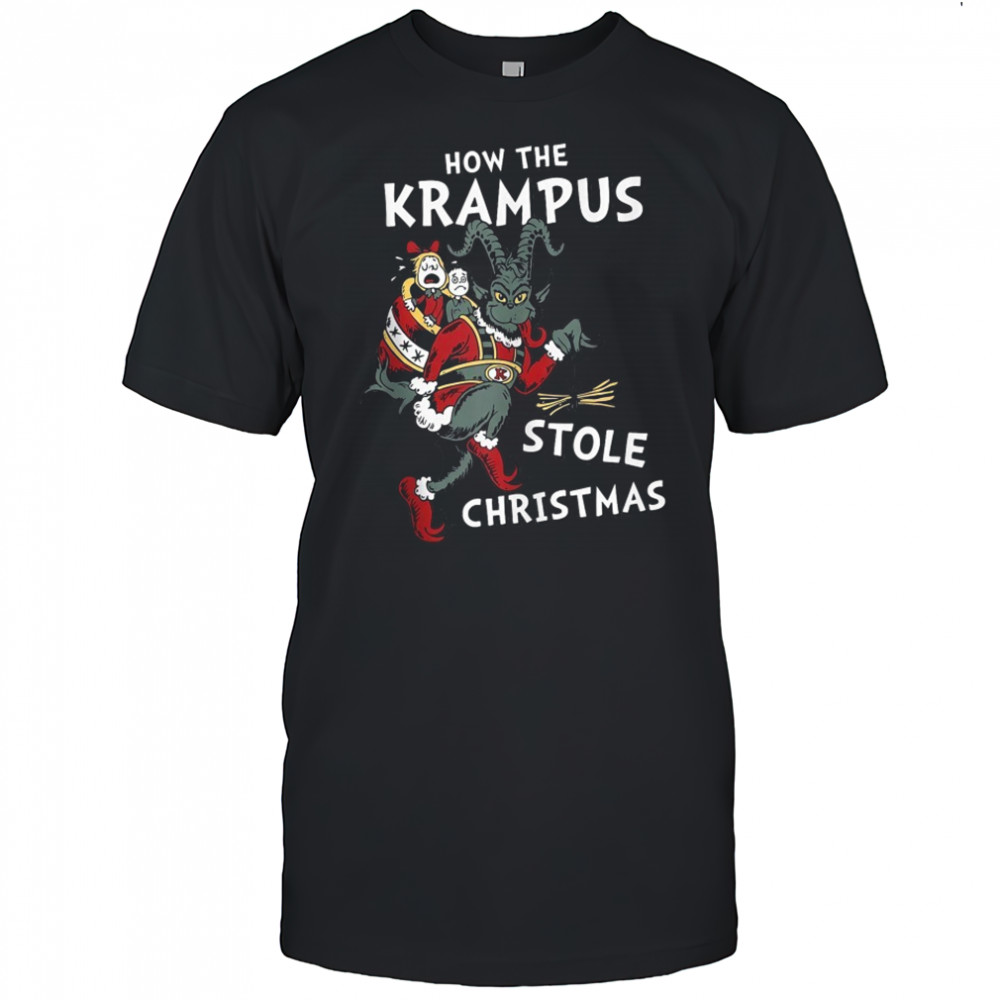 How The Krampus Stole Christmas T-shirt