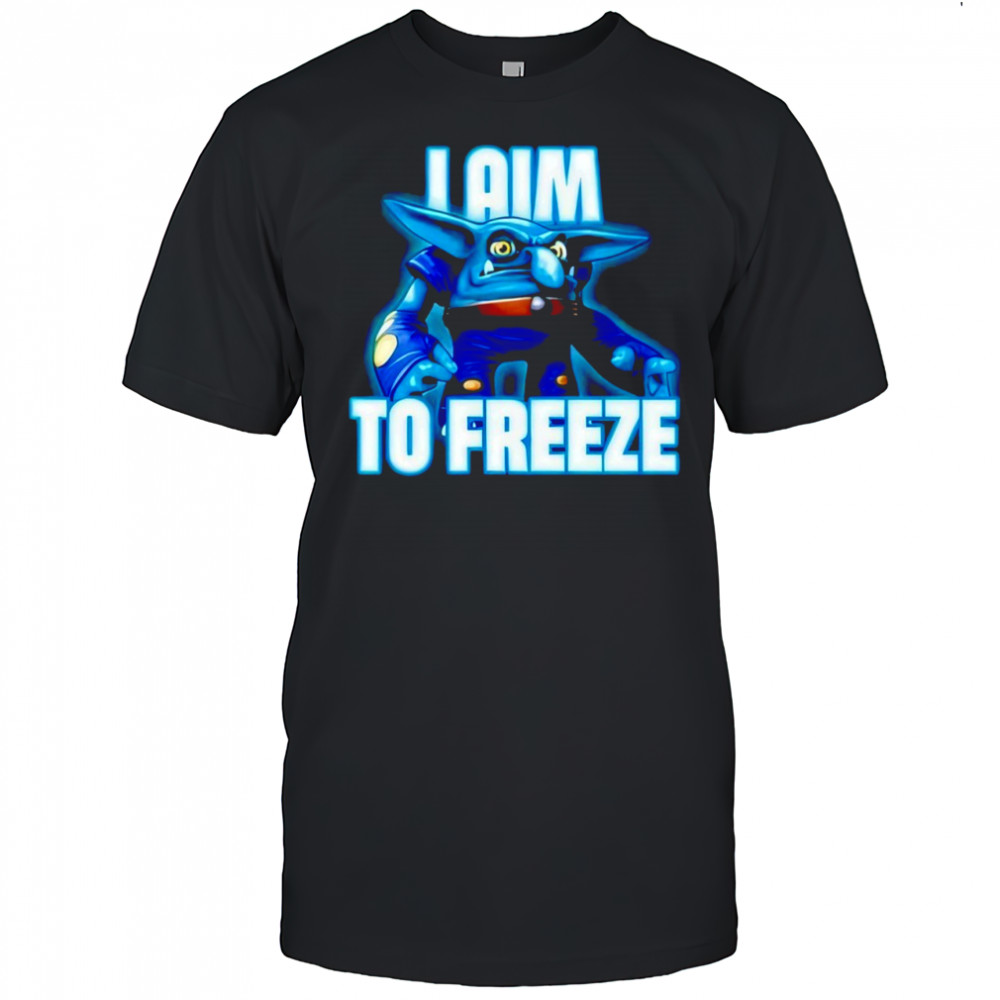 I Aim To Freeze Chill Bill Skylanders Shirt
