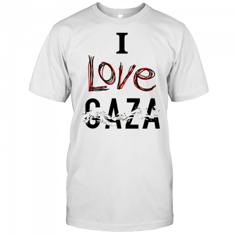 I love gaza shirt