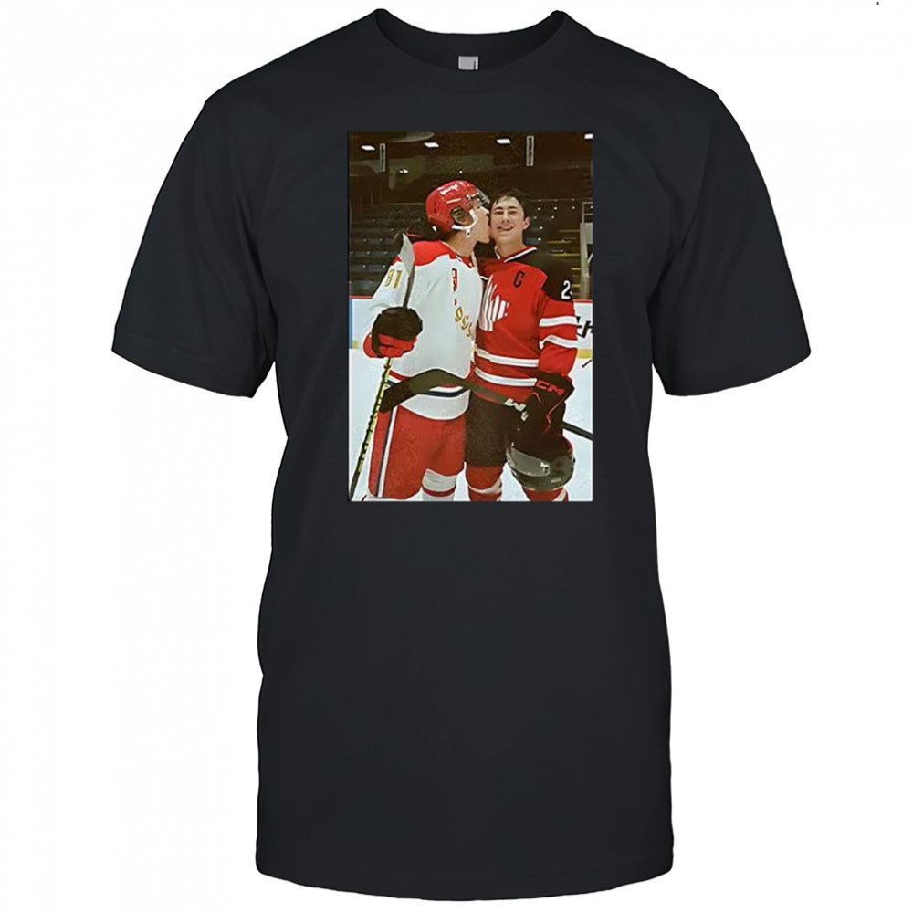 Ilya Rozanov Licks Shane Hollander face shirt