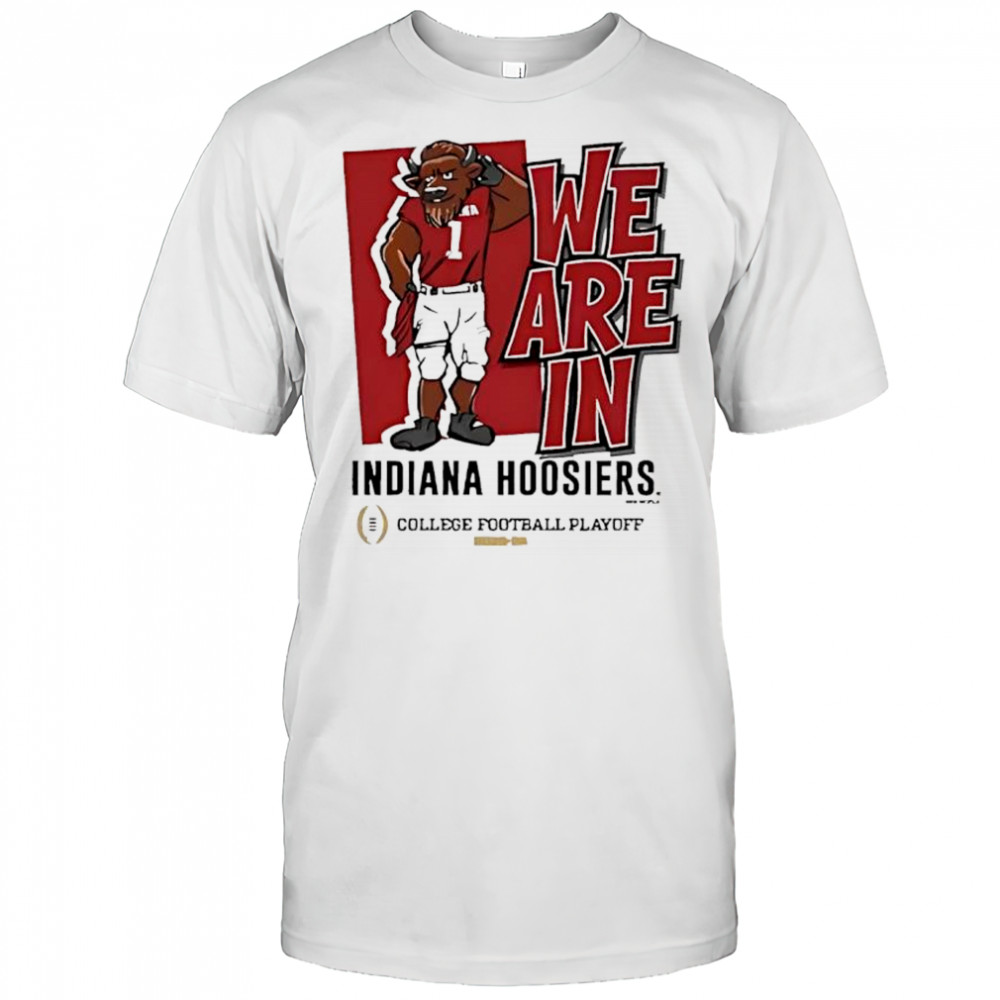 Indiana Hoosiers 2025 CFP Bound Mascot shirt