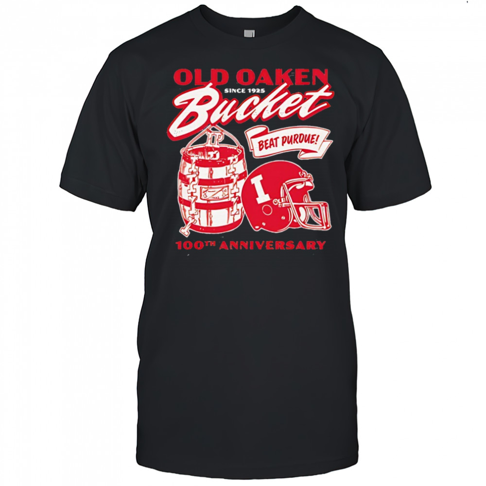 Indiana Old Oaken Bucket Beat Purdue helmet since 1925 shirt