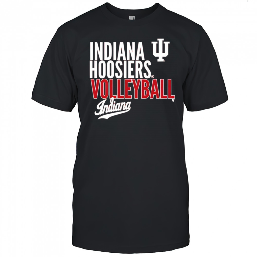 Indiana Volleyball Text Logo Shirt