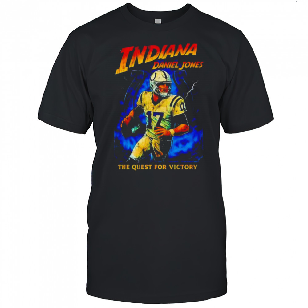 Indianapolis Colts Daniel Jones The Quest for Victory shirt