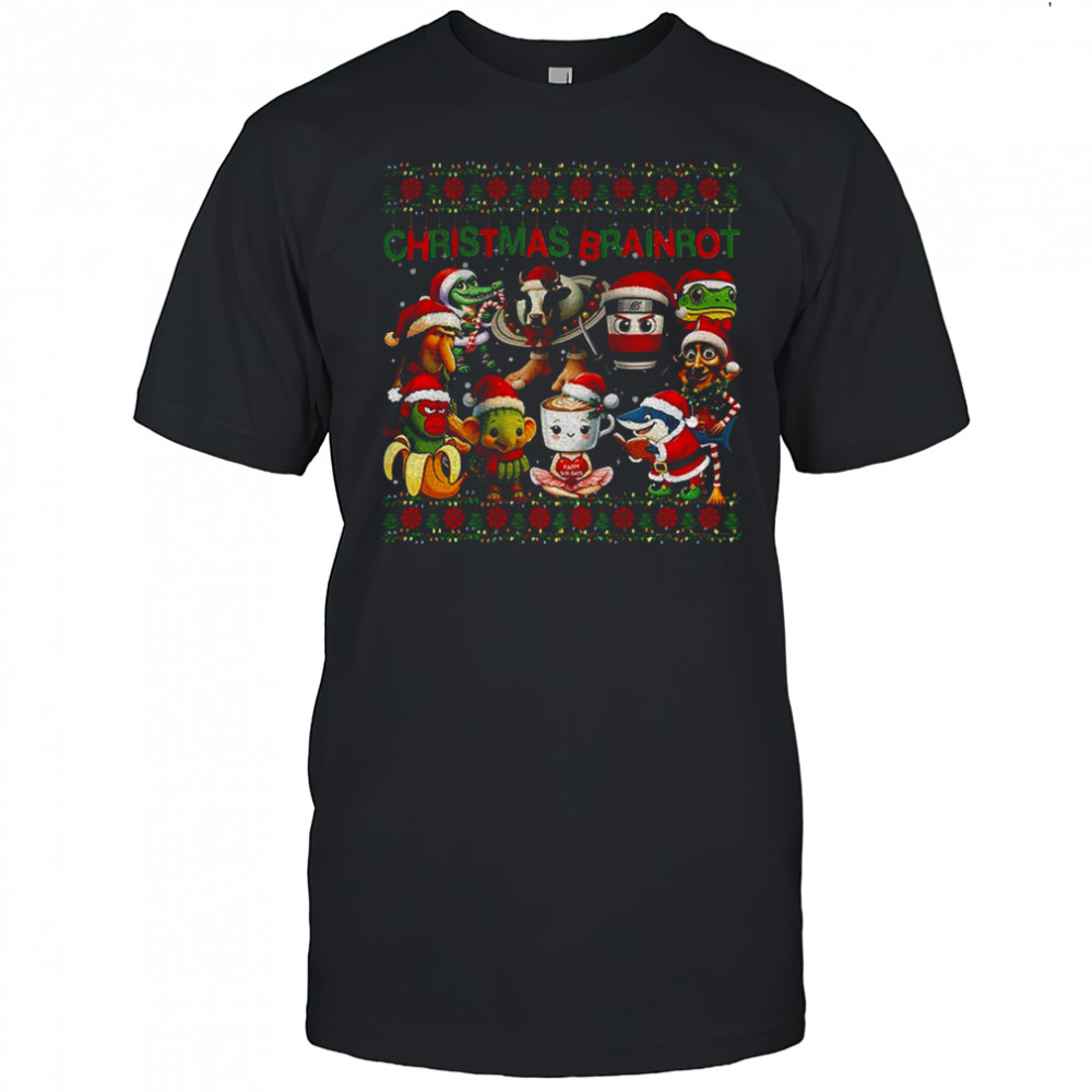 Italian Brainrot Ugly Christmas t-shirt