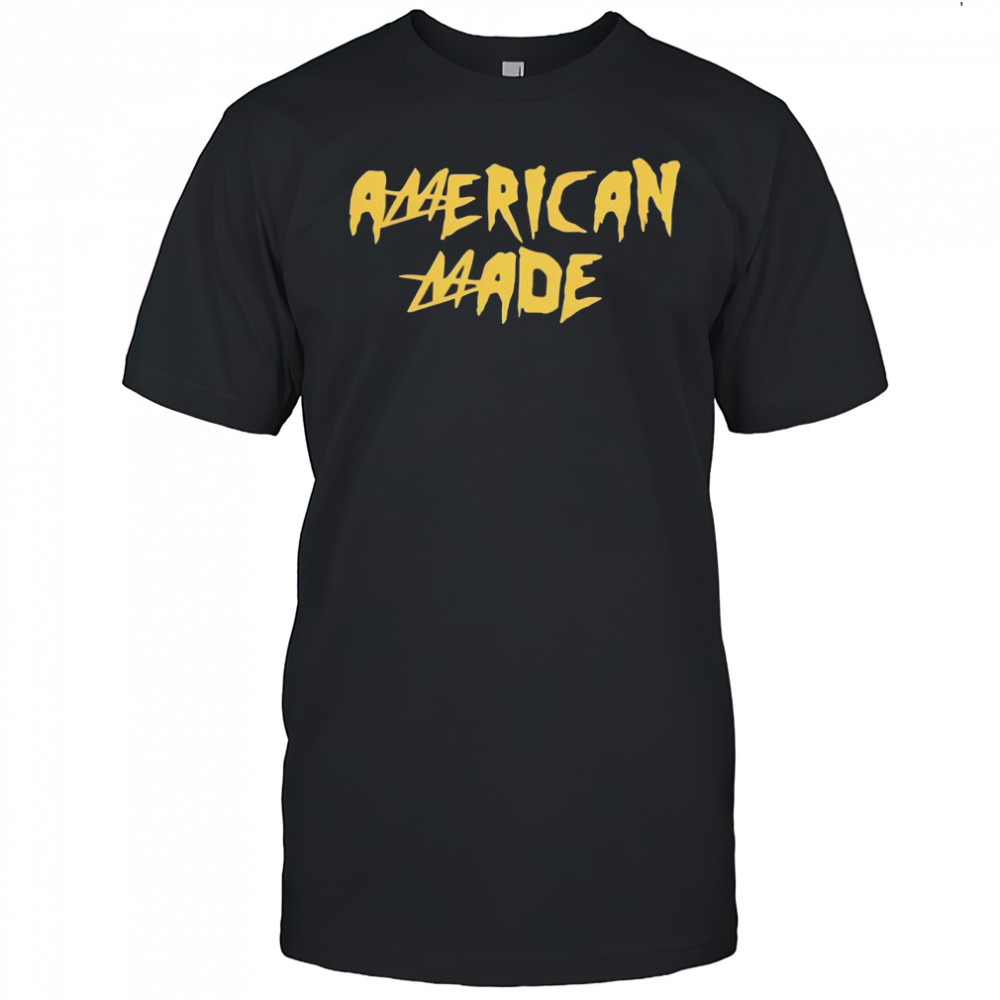 Jake Paul wearing American made shirt