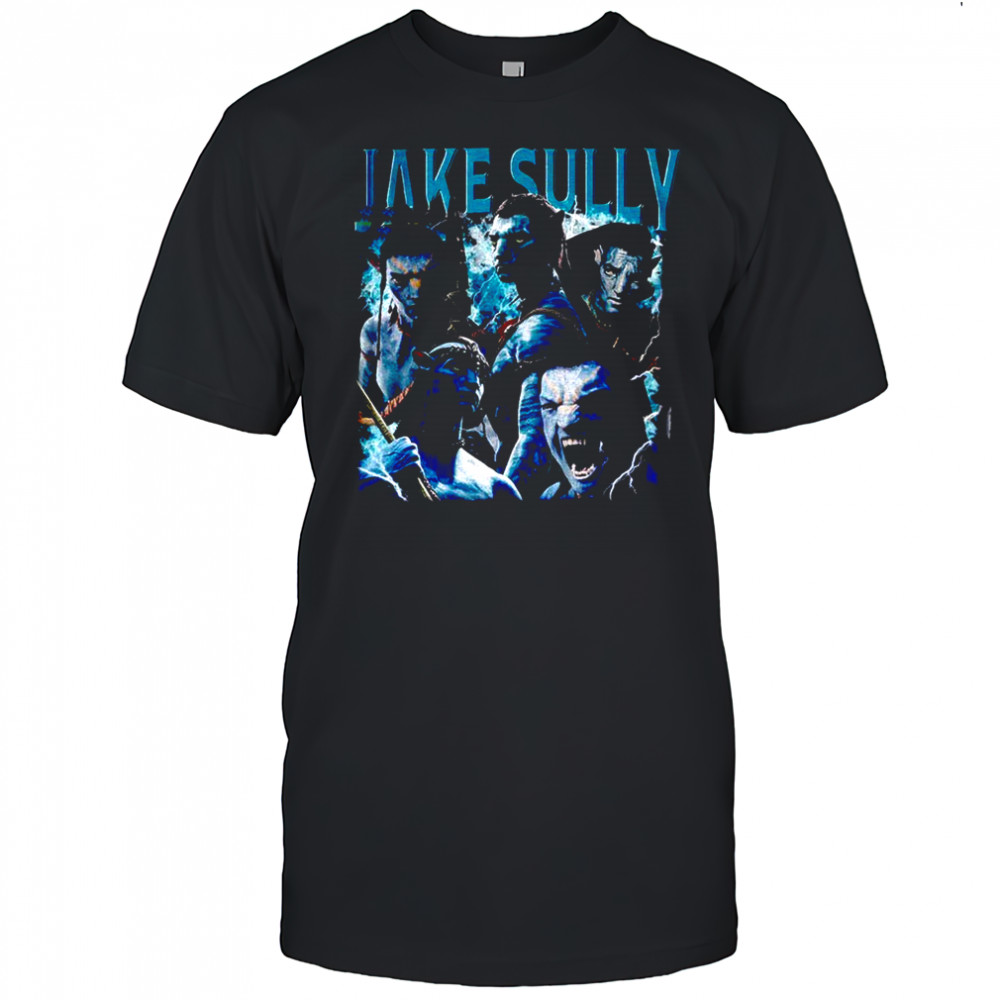 Jake Sully Avatar Fire and Ash movie graphic shirt