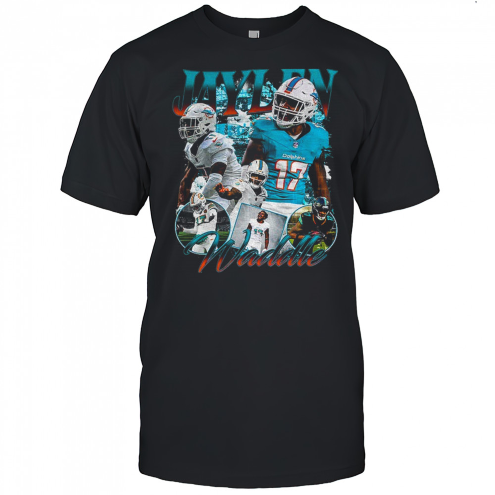 Jaylen Waddle 17 Miami Dolphins NFL Football graphic shirt