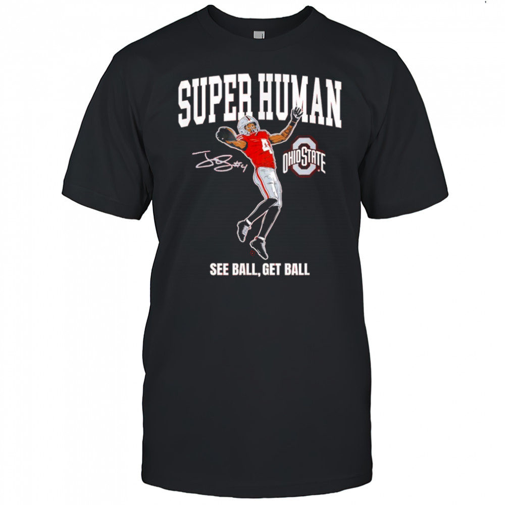 Jeremiah Smith Superhuman Ohio State Football shirt