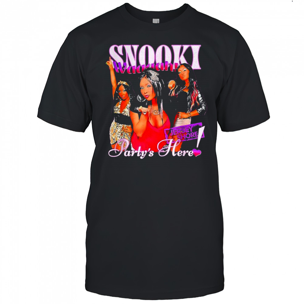 Jersey Shore Party’s Here Snooki graphic shirt