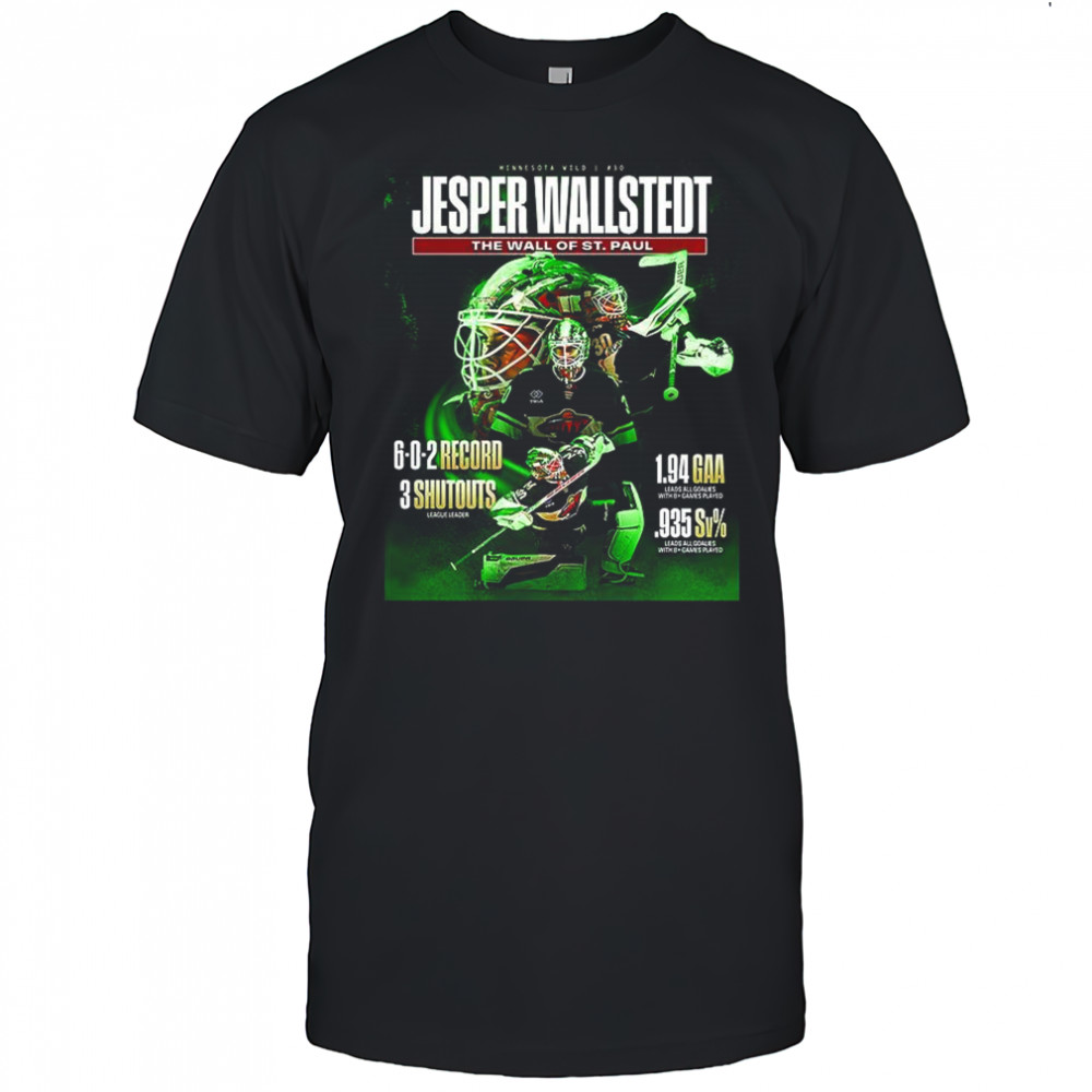Jesper Wallstedt the wall of St. Paul shirt